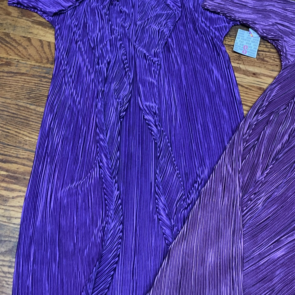 LuLaRoe Purple Pleated Dress